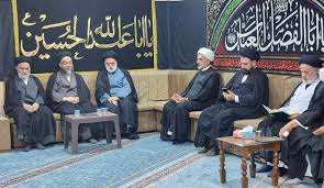 دیدار فرزند ارشد شهید امت با جمعی از علمای عراق
