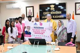डोरस्टेप डायग्नोस्टिक्स: सीएम उमर अब्दुल्ला ने श्रीनगर में मुफ्त ब्रेस्ट कैंसर स्क्रीनिंग पहल का उद्घाटन किया