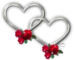 Image result for glitter hearts and roses gif