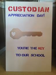 Custodian Appreciation Day poster. | Custodian Appreciation Ideas ... via Relatably.com