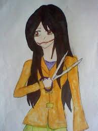 Resultado de imagem para kuchisake-onna draw