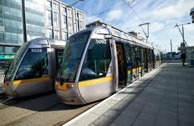 Luas Red Line services delayed following collision between car and tram