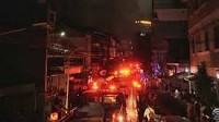 Sunog sumiklab sa residential area sa Quiapo
