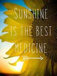 Sunshine is the best medicine! It&#39;s a great mood booster and it ... via Relatably.com