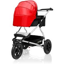 Mountain Buggy Urban Jungle Liegebuggy Lufträder + Babywanne + ...