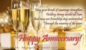 Anniversary Messages for Friends Messages, Greetings and Wishes ... via Relatably.com