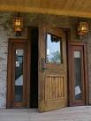 Antique entry doors