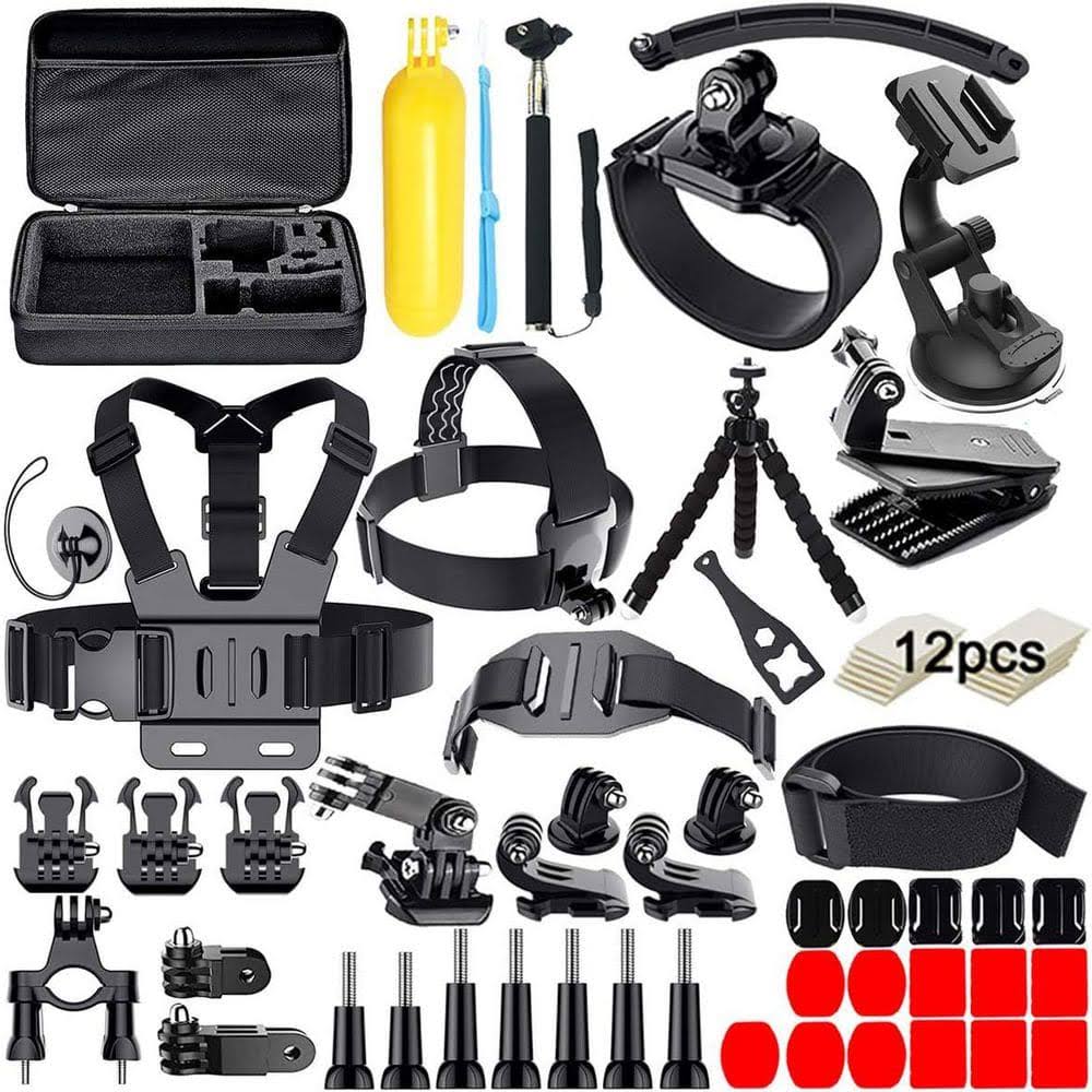 OBJLGEV 61-Piece Action Cam Kit for Multiple Models