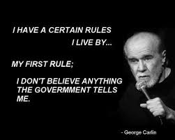 George Carlin Quotes Government. QuotesGram via Relatably.com