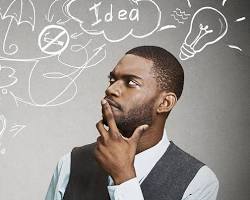 Image of critical thinking person