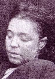 Frances Coles the last Whitechapel Murder Victim. He throat had been cut, but she had not sustained any further mutilations. - frances-coles1