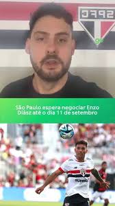 São Paulo pode negociar venda de Enzo Díaz até 11 de setembro