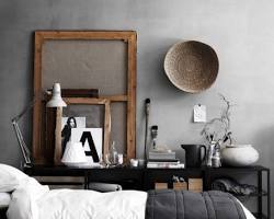 Gambar Scandinavian style bedroom for men