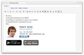 Dress Your Email for Success with WiseStamp! via Relatably.com