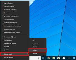 Imagem de Tecla Windows Desligar ou suspender