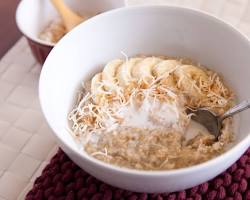 Image of Creamy Coconut Oatmeal in Instant Pot
