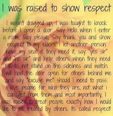 Respect your elders on Pinterest | Manners, Good Manners and Parents via Relatably.com