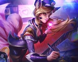 Obraz: Ahri, postać League of Legends