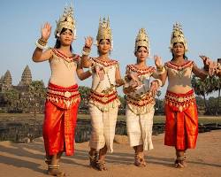 Image of Cambodian traditional clothing