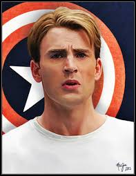 Chris Evans as Steve Rogers / Captain America by tictokki - chris_evans_as_steve_rogers___captain_america_by_tictokki-d603ikn