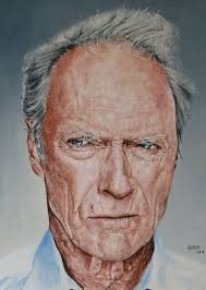 Clint Eastwood &gt; Agustin Iglesias &middot; siguiente &middot; anterior &middot; Clint Eastwood Lienzo Acrílico Retrato - 4730879211877979