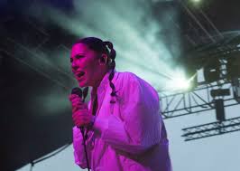 Bishop Briggs performing at the 2026 Rose Parade