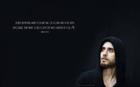 Jared Leto Quotes. QuotesGram via Relatably.com