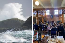 Stormen «Dave»: Måtte bryte opp fra bingoen for å rømme øya