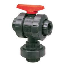 NIBCO® Chemtrol® 1-1/4" PVC Sch 80 FIP True Union 3-Position ...