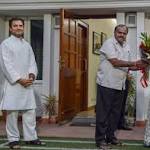 Intense lobbying Congress-JD(S) posts
