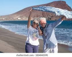 Image of elderly people enjoying retirement