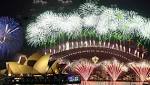 الألعاب النارية تزين سماء رومانيا