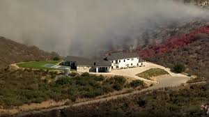 Fire crews battling blaze near Alpine Heights