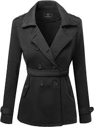 Women's Beautiful Fit Cotton Blend Classic Double Breasted Trench Coat - Product from Amazon.com