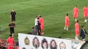 ویدیو| پیام صادقیان، میهمان ویژه بازی پرسپولیس - ملوان - پارس فوتبال