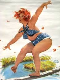 Resultado de imagem para chubby pin up