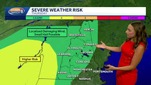NH forecast video: Downpours, small hail possible