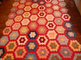 Résultat de recherche d'images pour "grandmothers flower garden quilt"