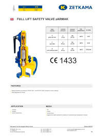 Safety valve zARMAK Fig.570 - ZETKAMA Sp. z o.o. - PDF ...
