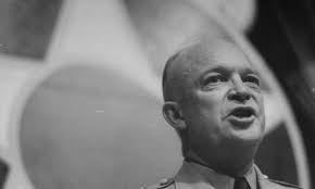 Second world war: General Dwight D. Eisenhower. General Dwight D Eisenhower speaking during an Air Force Association dinner; as president, &#39;Ike&#39; realised ... - Second-world-war-General--001