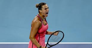 Coco Gauff in the Miami Open Final