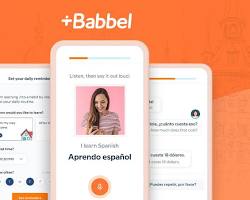 Gambar Babbel Kids app