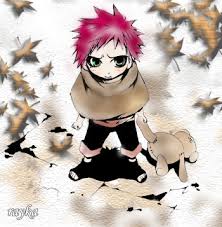 Résultat de recherche d'images pour "gaara chibi"