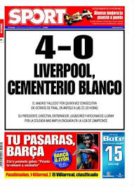 Las portadas del Sport, cada vez se parecen más Images?q=tbn:ANd9GcQXs396dulousY6Q5Pzmi5JlSr8hkOwqDTd6qEMa8W0OMMQTGQq