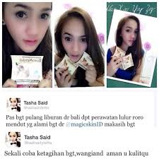 TASHA SAID RORO MENDUT Testimonial Artis Pengguna Produk - TASHA-SAID-RORO-MENDUT