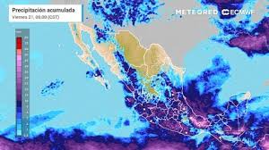 Llega la onda tropical 29 a generar tormentas intensas en México en el transcurso de este miércoles 19 de agosto