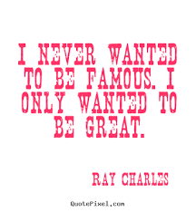 Picture Quotes From Ray Charles - QuotePixel via Relatably.com