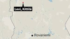 Taksikuski ajoi ihmisen päältä Levillä