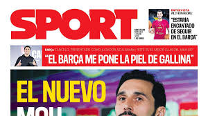 La portada de SPORT de hoy miércoles, 14 de enero de 2026
