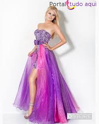 Resultado de imagem para vestido debutante longo